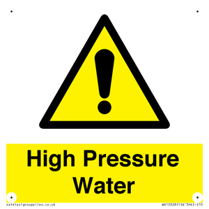 High Pressure Water